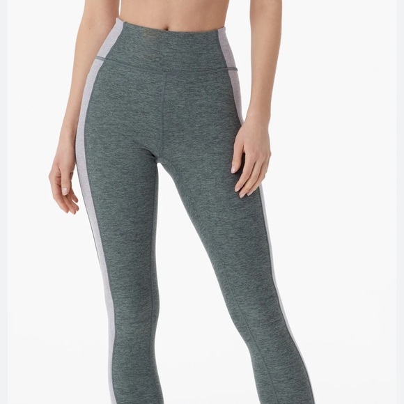 Lole Half Moon High Waisted Leggings With Pocket - Lily Pad Heather (S) - Picture 1 of 7